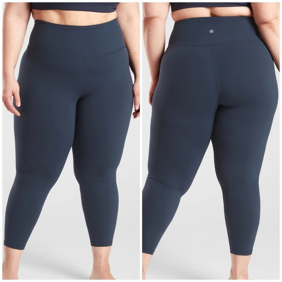 Athleta Pants - NWT Athleta Elation 7/8 tight 2X Navy